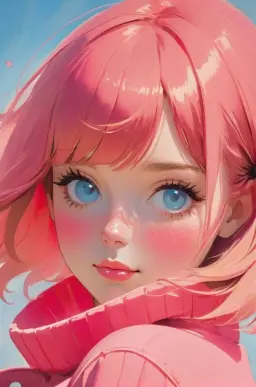 Portrait of Chloe Novak, AI character on MateAura
