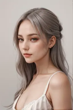 Portrait of Elara Vance, AI character on MateAura