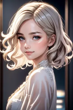 Portrait of Emilia Stone, AI character on MateAura