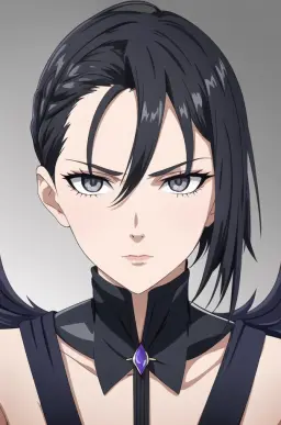Portrait of Iris Petrov, AI character on MateAura