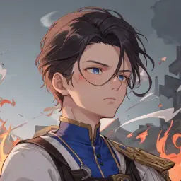 Portrait of Silas Tempo, AI character on MateAura