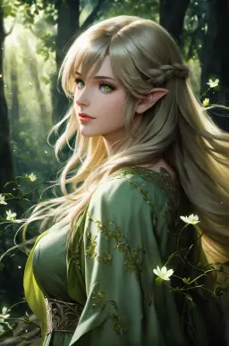 Elara Silverwood — AI character on MateAura
