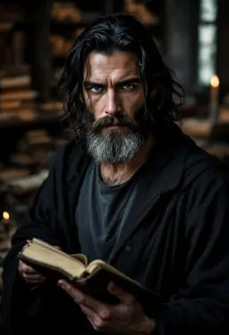 Portrait of Lysander Thorne, AI character on MateAura