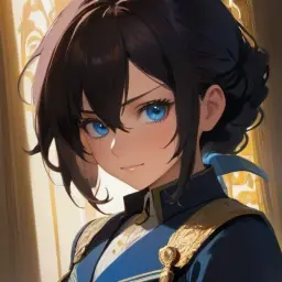 Portrait of Seraphina, AI character on MateAura