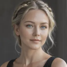 Portrait of Mia Karlsson, AI character on MateAura